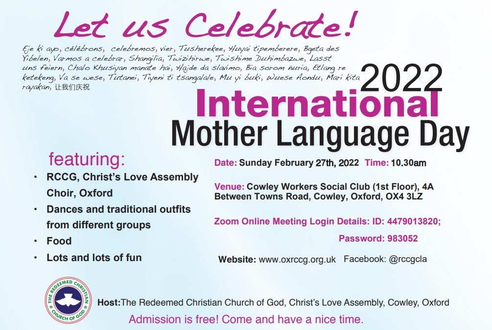 Internatioal Mother Language Day 2022